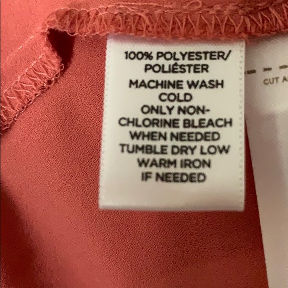 Ann Taylor Loft Salmon-Colored Blouse - Picture 5 of 8